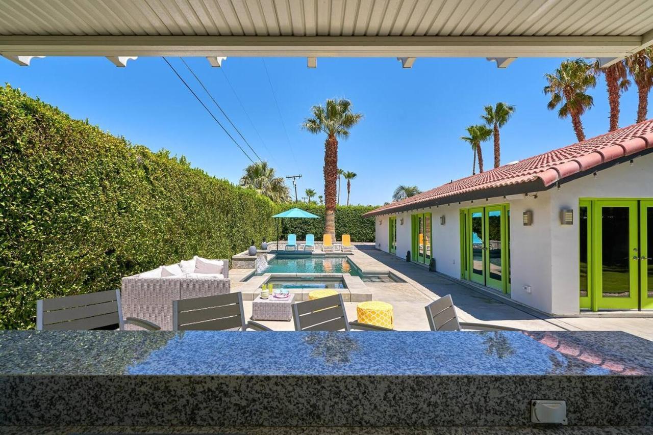 Pineapple Splash! Complete Privacy! Salt Pool! Palm Springs Exteriör bild