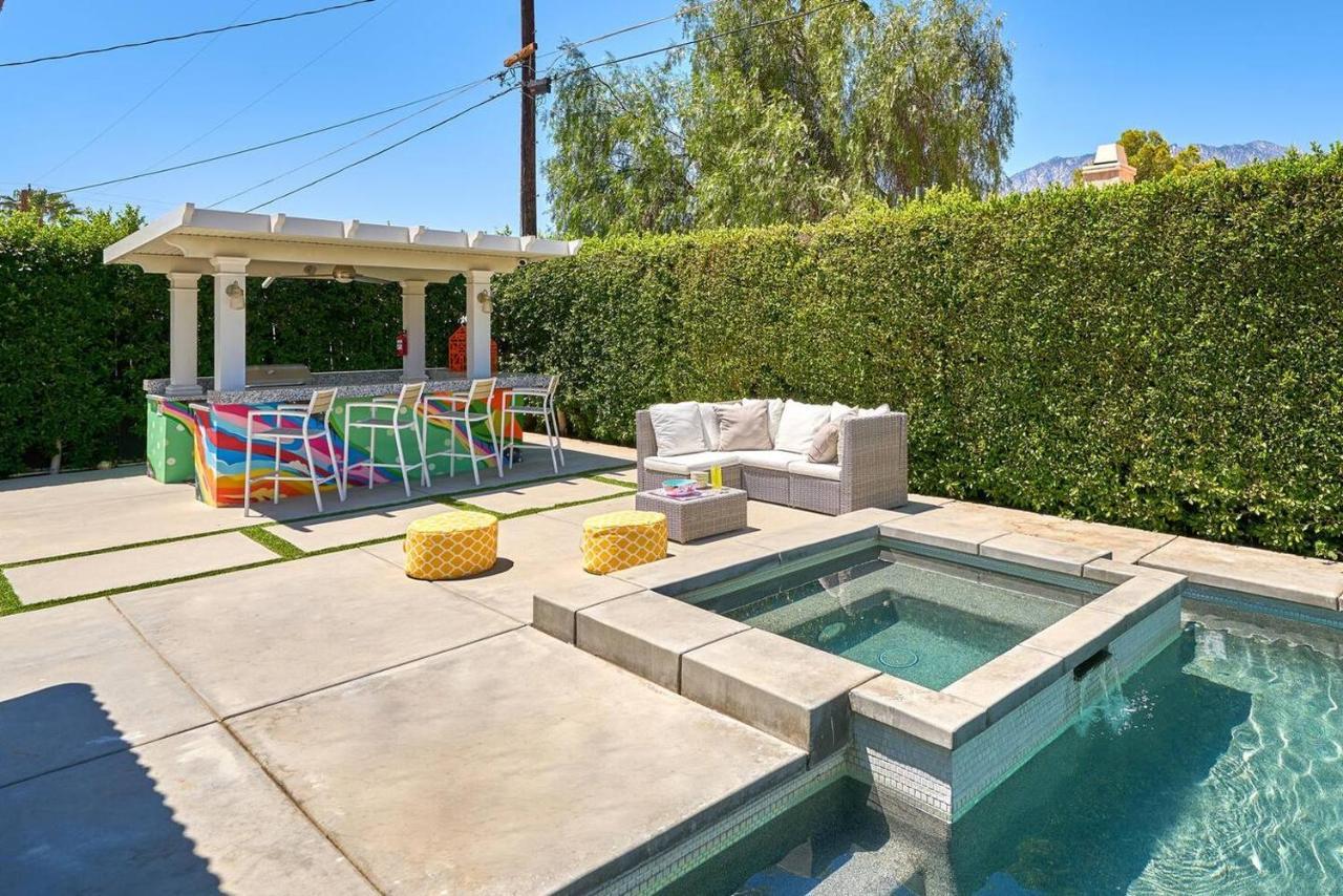 Pineapple Splash! Complete Privacy! Salt Pool! Palm Springs Exteriör bild