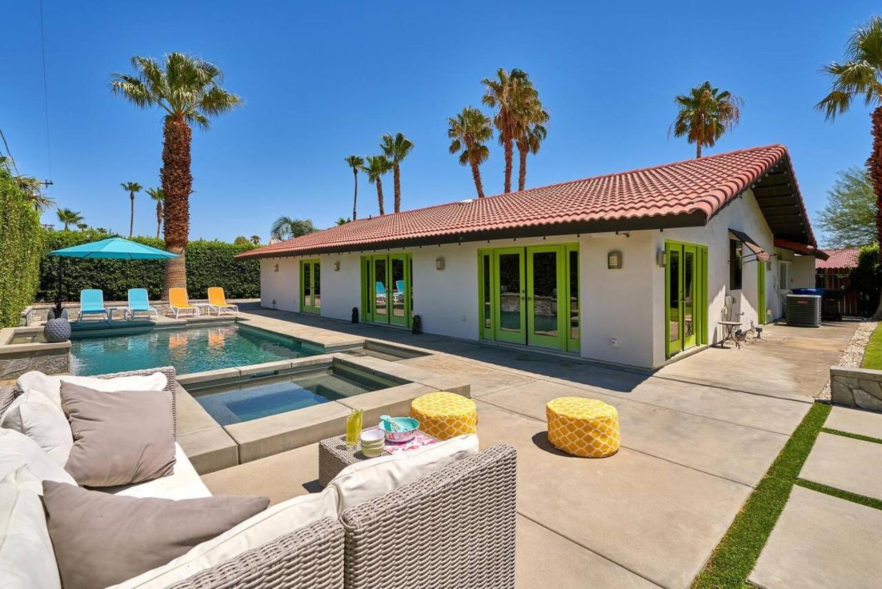 Pineapple Splash! Complete Privacy! Salt Pool! Palm Springs Exteriör bild