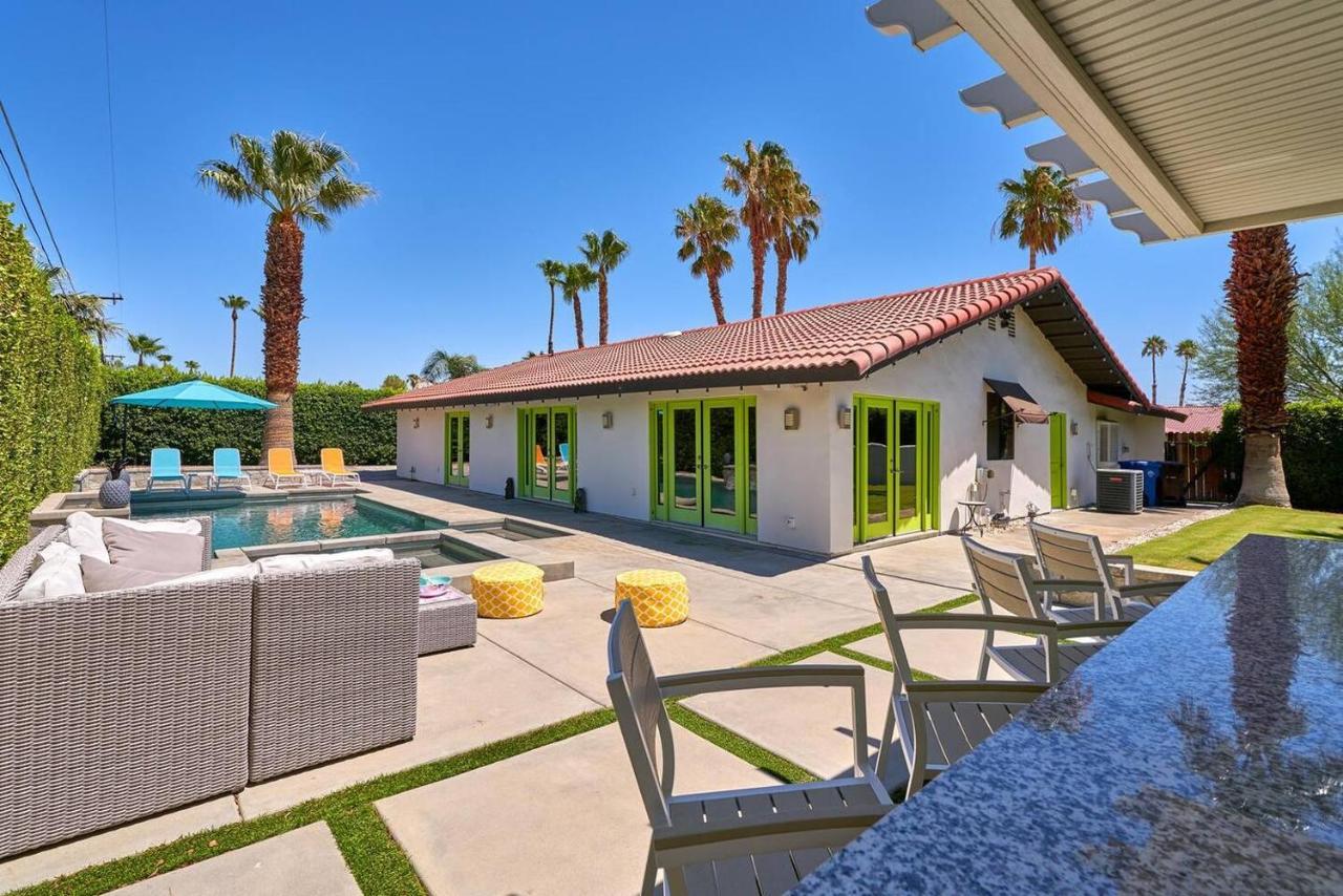Pineapple Splash! Complete Privacy! Salt Pool! Palm Springs Exteriör bild