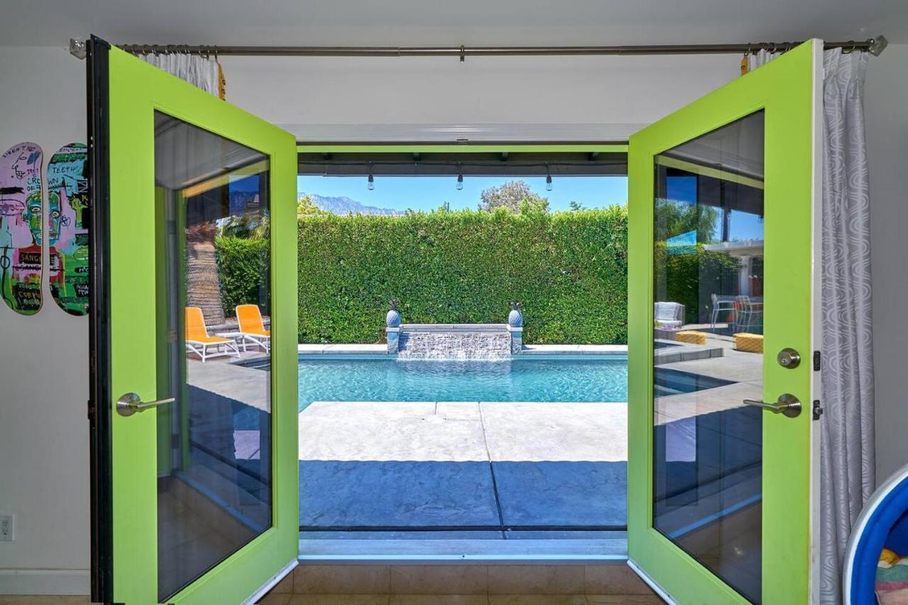 Pineapple Splash! Complete Privacy! Salt Pool! Palm Springs Exteriör bild