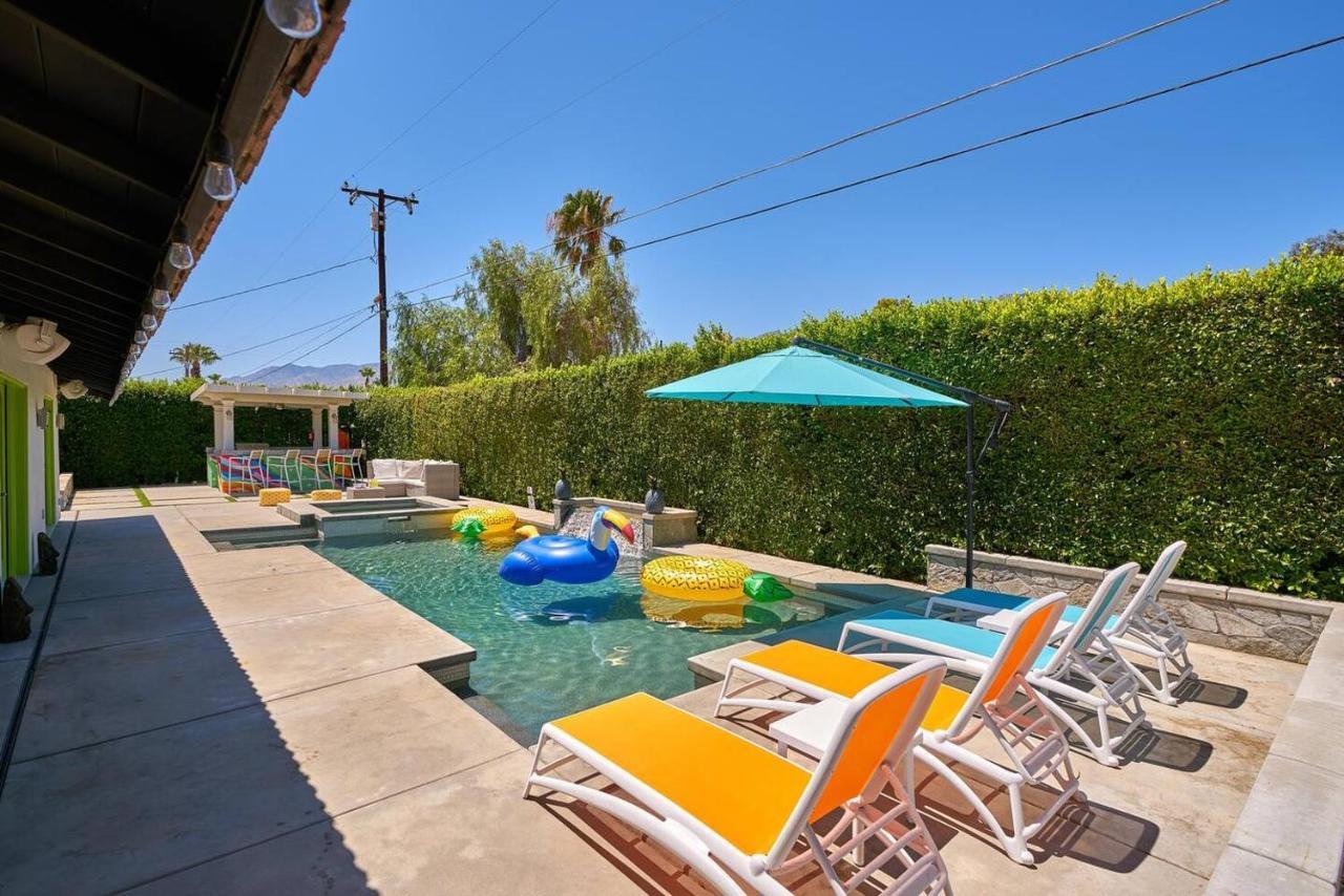 Pineapple Splash! Complete Privacy! Salt Pool! Palm Springs Exteriör bild