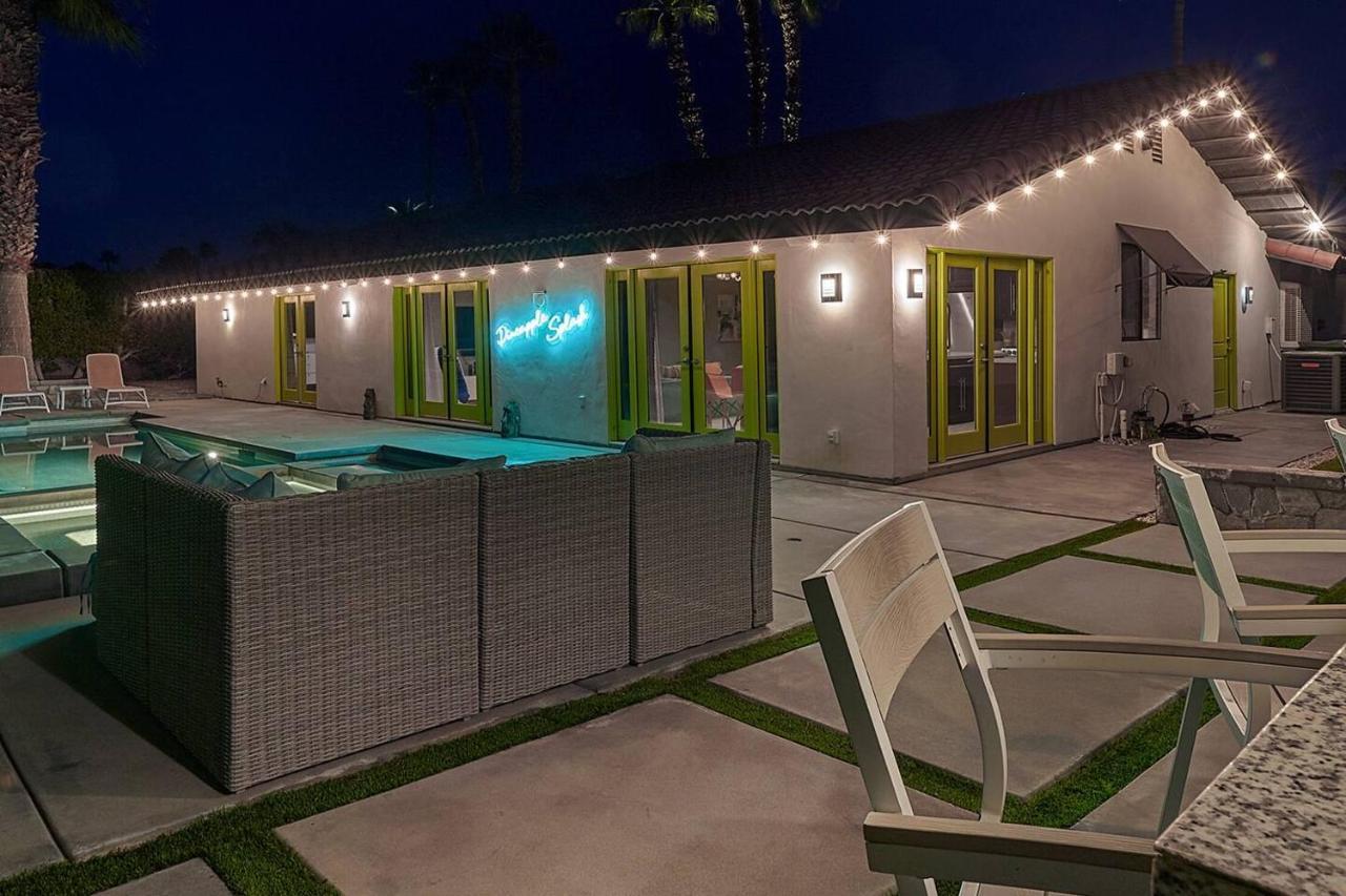 Pineapple Splash! Complete Privacy! Salt Pool! Palm Springs Exteriör bild