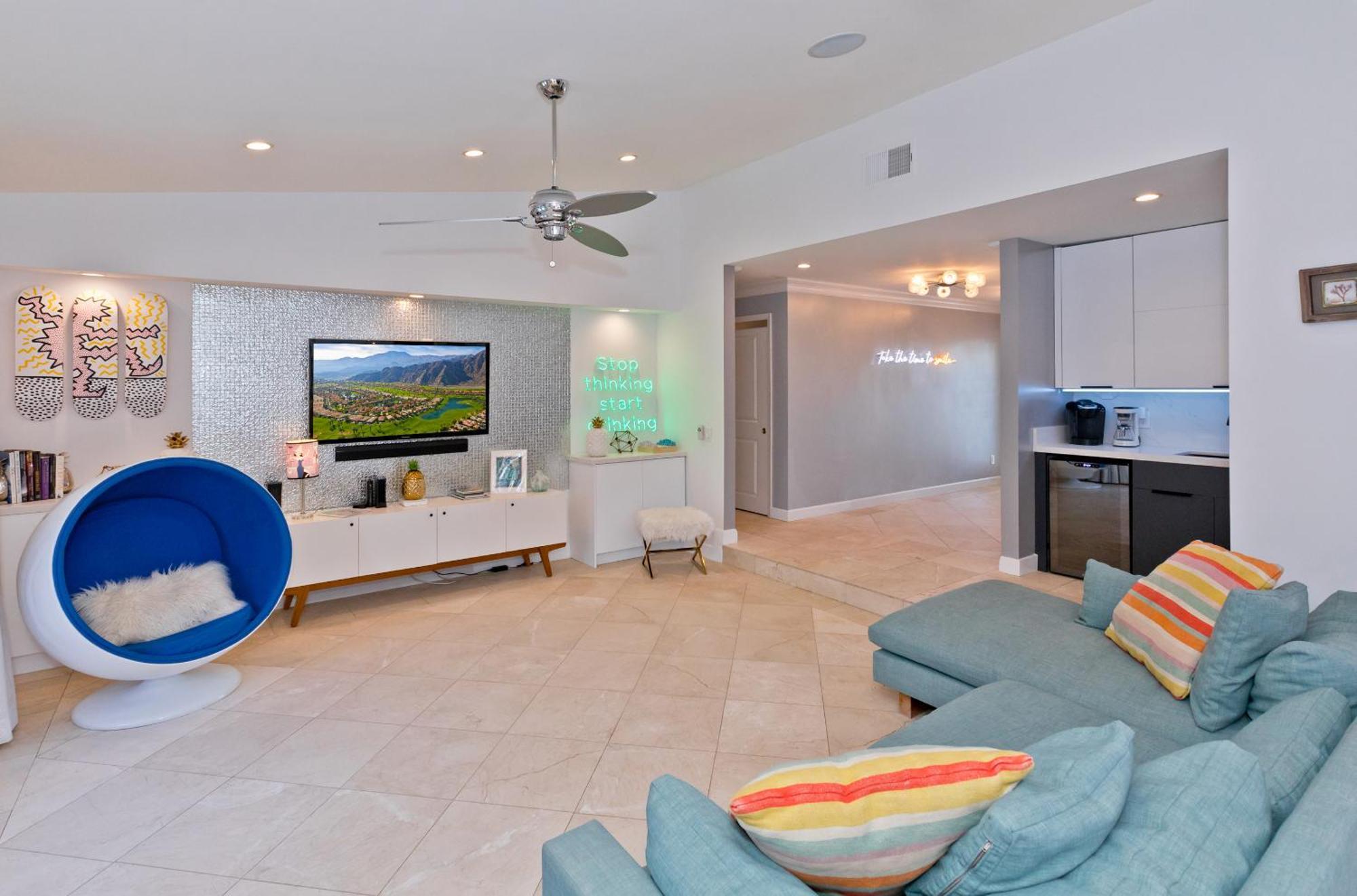 Pineapple Splash! Complete Privacy! Salt Pool! Palm Springs Exteriör bild